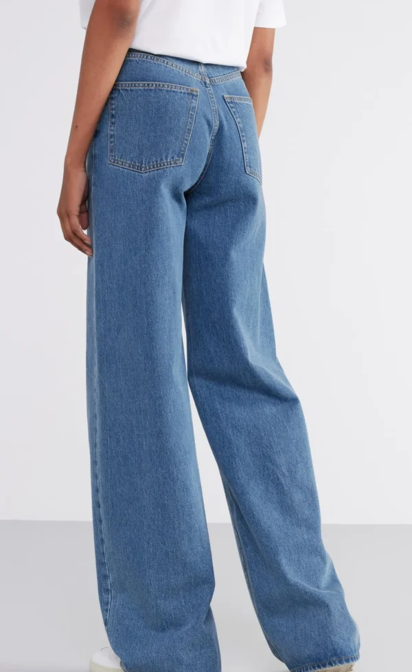 HM Extra Wide High Waist Jeans - Image 2