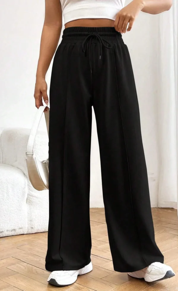 Wide Leg High-Waist Sweatpant - Image 2