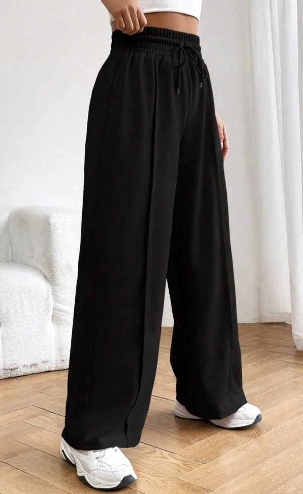 Wide Leg High-Waist Sweatpant - Image 5