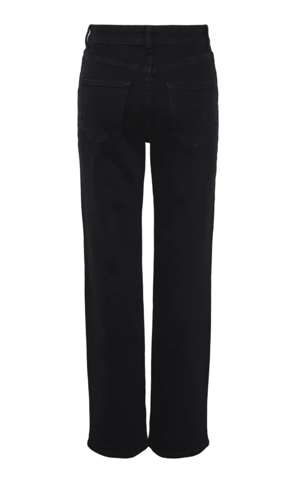 Embellished Wide-Leg High Waisted Jeans - Image 5