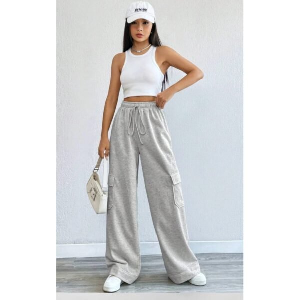 HM HIGH WAISTED CARGO SWEATPANT