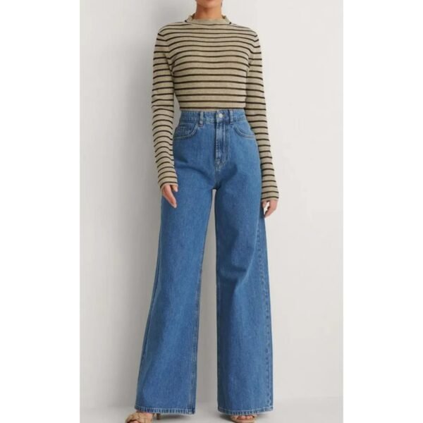 HM Blue Wide Leg Jeans