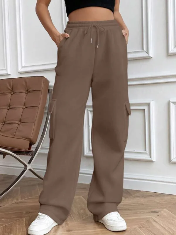 HM Brown Cargo Trouser - Image 6