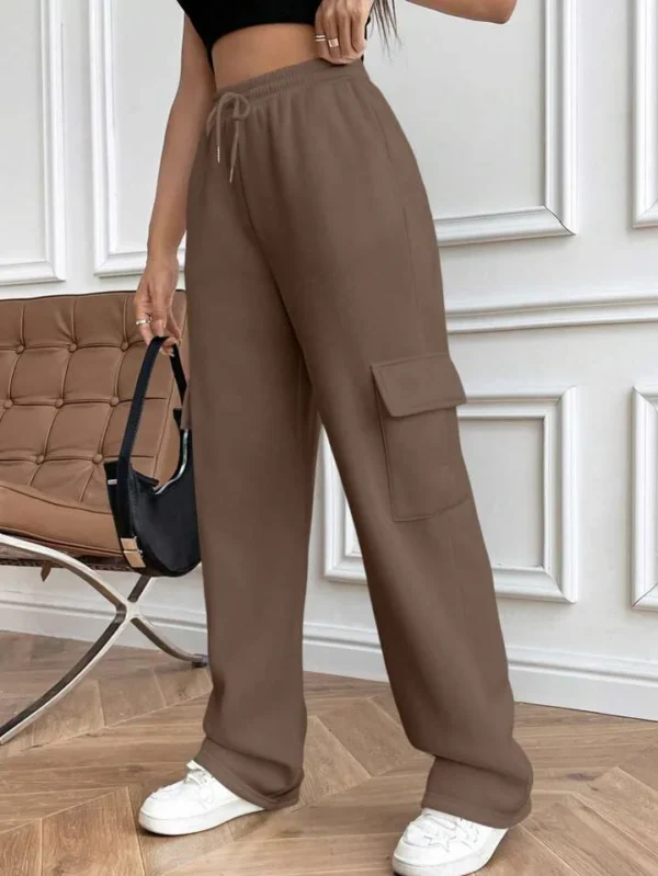 HM Brown Cargo Trouser - Image 5