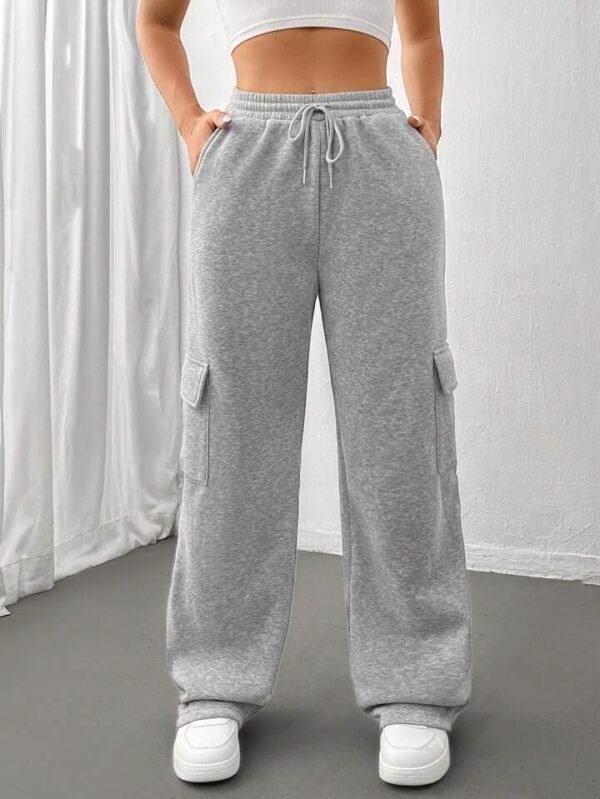 HM Grey Cargo Trouser - Image 3