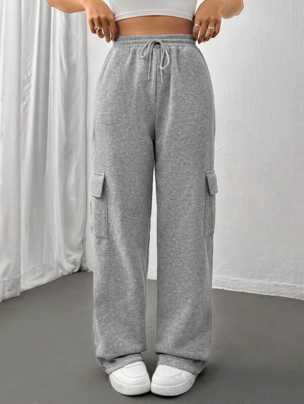 HM Grey Cargo Trouser - Image 2