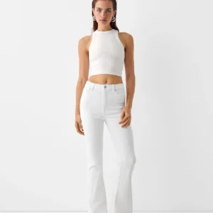 HM White Flare Jeans
