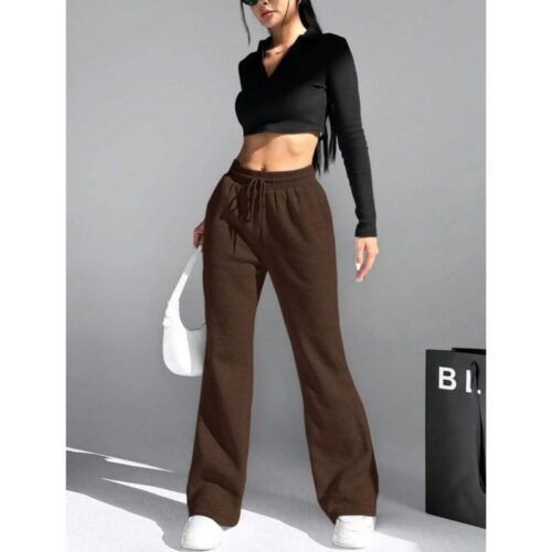 HM Brown Flare Trouser