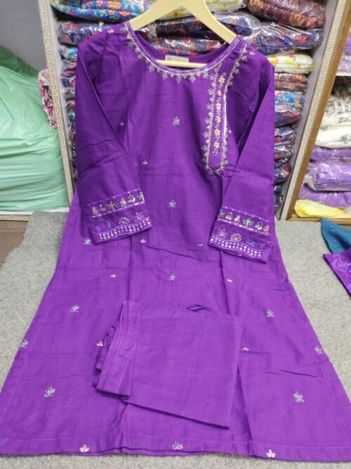 Khaddar Stitched 2PC Suit