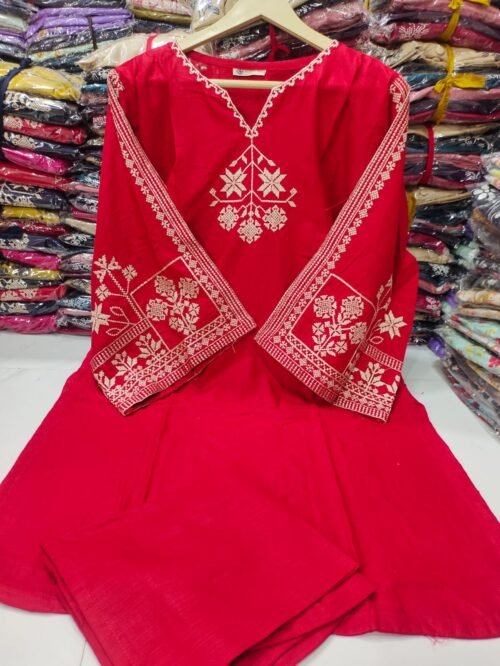 Premium Quality Khaddar 2PC Stitched Suit