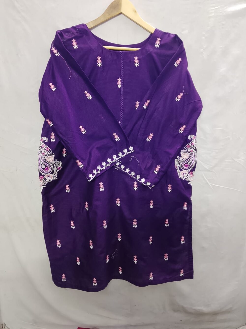 Doria Cotton 3PC Stitched Suit - Image 4