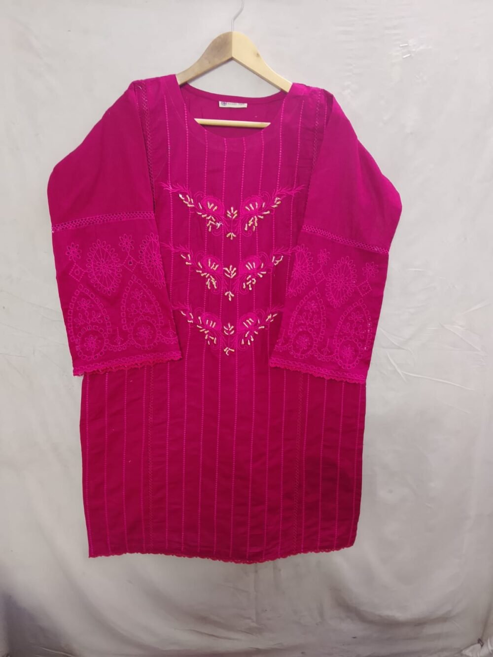 Doria Cotton 3PC Stitched Suit - Image 4