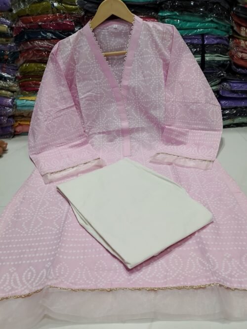 Bareeze Cotton 2PC Stitched Suit